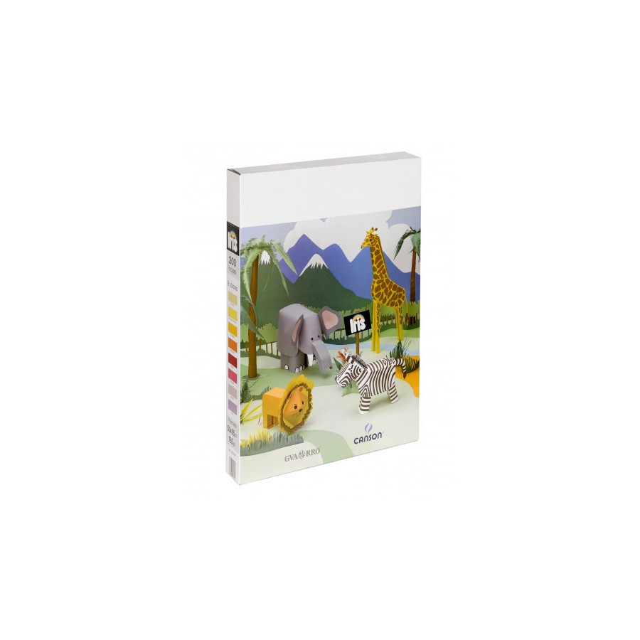 7778-EXPOSITOR 200H CARTULINA IRIS 50X65 SURTIDO CANSON C200004697