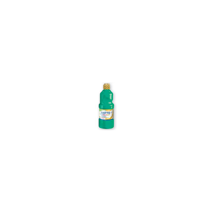7781-Giotto Tempera Escolar 500 ml Botella Verde