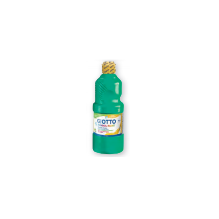 7781-Giotto Tempera Escolar 500 ml Botella Verde