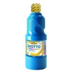 7783-Giotto Tempera Escolar 500 ml Botella Azul, Cian
