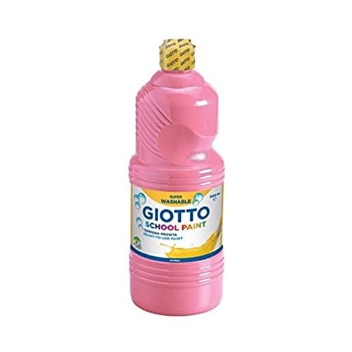 7785-Giotto F535306 tempera 500 ml Botella Rosa