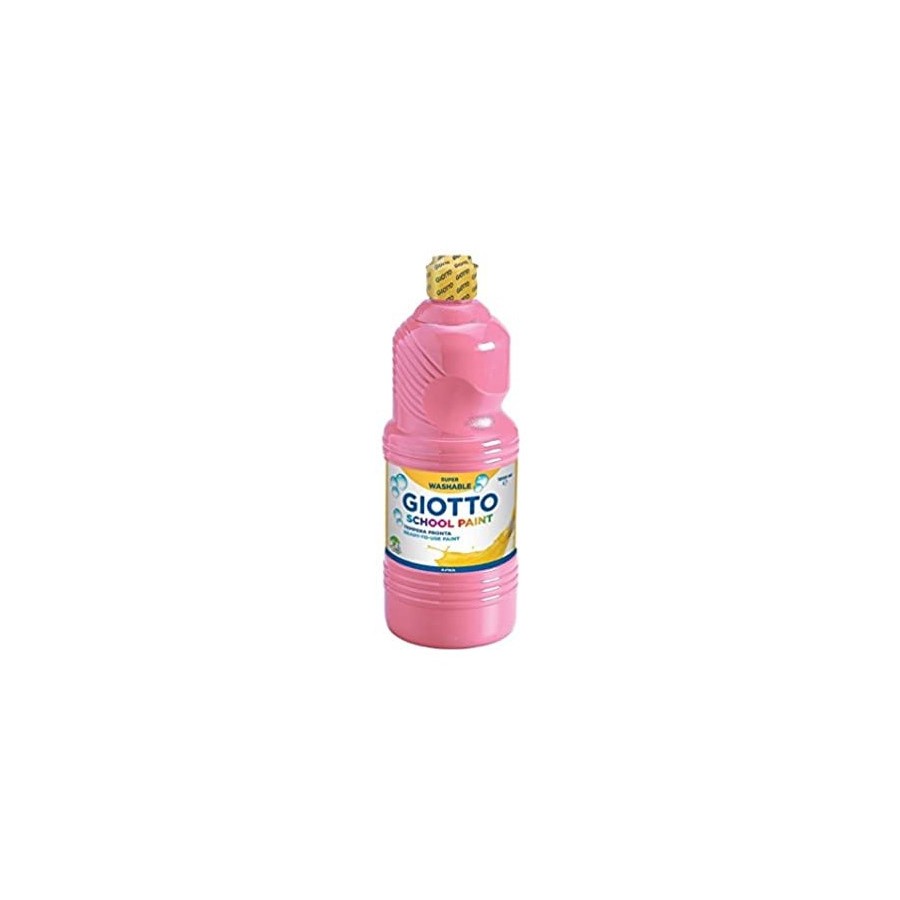 7785-Giotto F535306 tempera 500 ml Botella Rosa