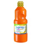 7787-Giotto F535305 tempera 500 ml Botella Naranja