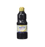 7789-Giotto F535324 tempera 500 ml Botella Negro
