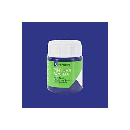 7811-PINTURA PARA TELA TRANSPARENTE T-04 AZUL VICTORIA. 25ML LA PAJARITA 113771