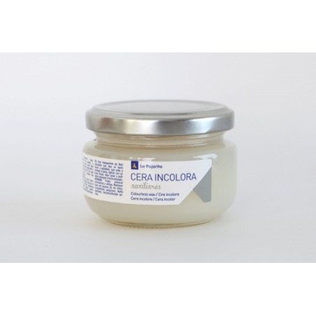 7844-La Pajarita Cera solida incolora Transparente