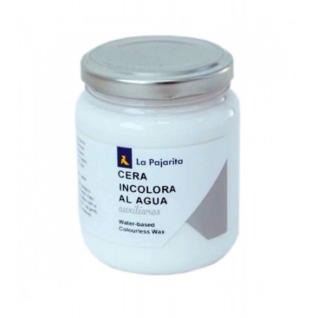 7850-CERA NATURAL AL AGUA. 175ML LA PAJARITA 130937