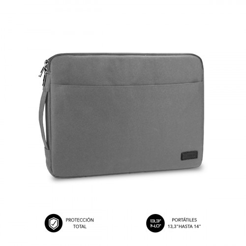 7858-SUBBLIM Funda Ordenador Urban Laptop Sleeve 13,3-14" Grey