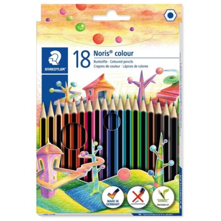 7869-ESTUCHE 18 PZAS NORIS COLOUR 185, SURT. STAEDTLER 185 C18