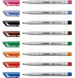 787-MARCADOR PERMANENTE PUNTA FINA OHPEN UNIVERSAL 0,7MM. AZUL STABILO 842/41