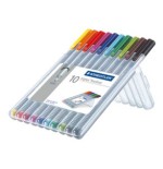 7879-ESTUCHE 10 PZAS TRIPLUS FINELINER 334, SURT. STAEDTLER 334 SB10