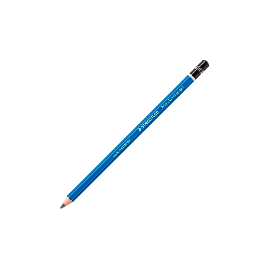 7899-LAPIZ GRAFITO MARS LUMOGRAPH 100, GRAD. 9B STAEDTLER 100-9B