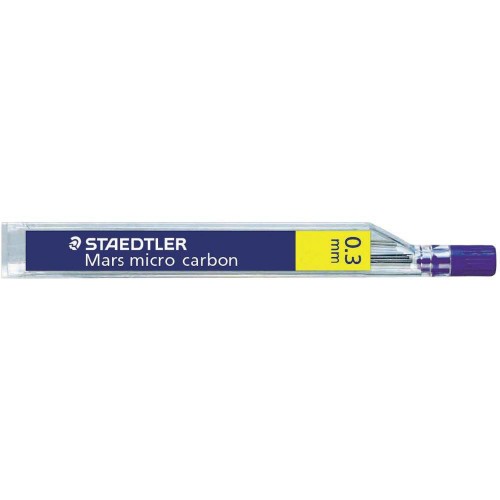 7916-MINAS MICRO CARBON 250, 0,3MM, GRAD. B STAEDTLER 250 03-B