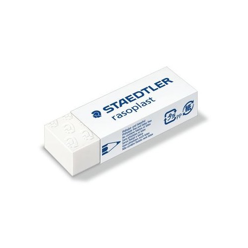 7930-GOMA DE BORRAR RASOPLAST (65X23X13 MM) STAEDTLER 526 B20