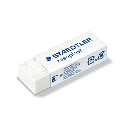 7930-GOMA DE BORRAR RASOPLAST (65X23X13 MM) STAEDTLER 526 B20