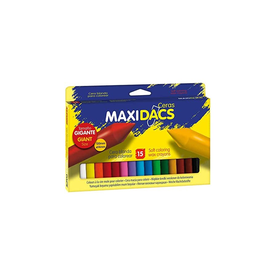 7965-ESTUCHE 15 CERAS PARA NINOS MAXIDACS DACS DX050216