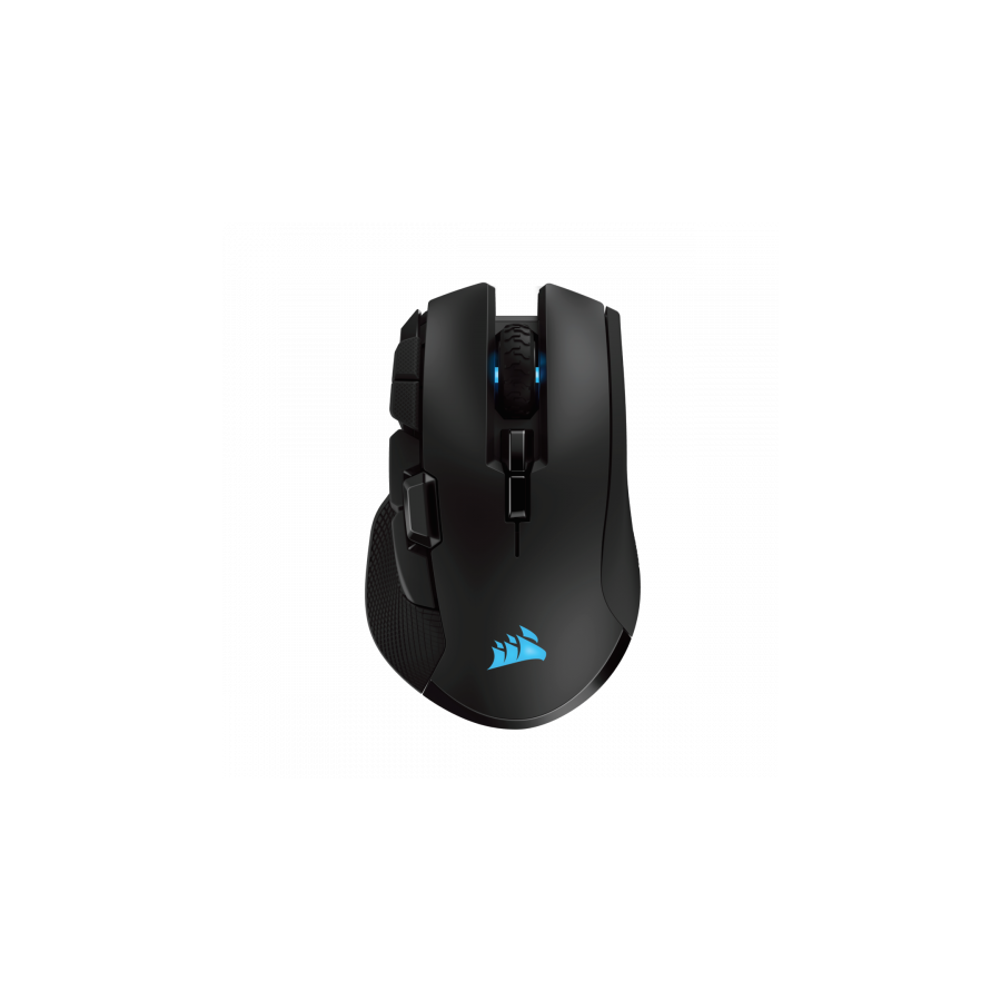 8-Corsair IRONCLAW RGB raton mano derecha RF Wireless+Bluetooth+USB Type-A Optico 18000 DPI