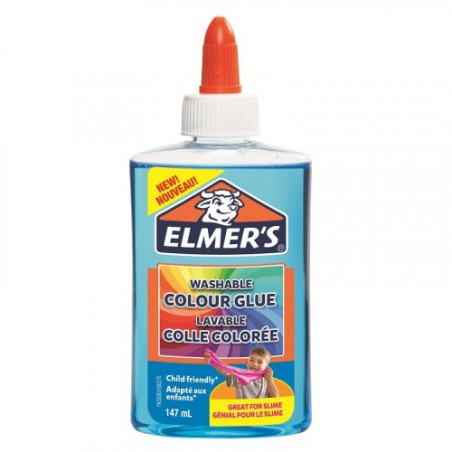 8000-BOTE ELMER´S 147ML AZUL TRANSLUCIDO ELMER´S 2109485