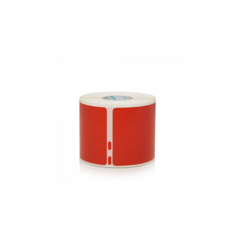 8025-ROLLO ETIQUETAS ENVIO LW 101 X 54MM ROJAS DYMO 2133399