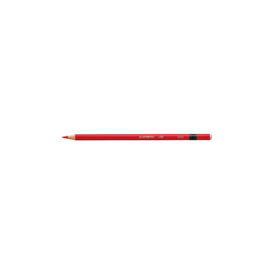 804-LAPIZ MODELO ALL ACUARELABLE PUNTA 3,3MM. COLOR ROJO STABILO 8040