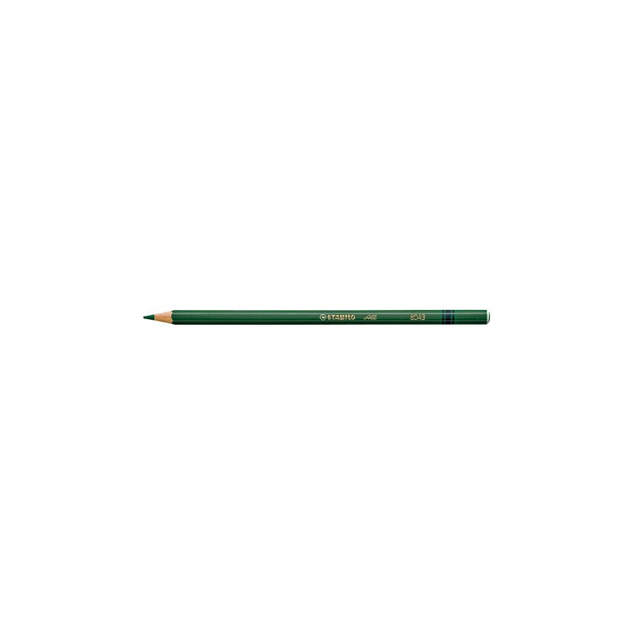 806-LAPIZ MODELO ALL ACUARELABLE PUNTA 3,3MM. COLOR VERDE STABILO 8043