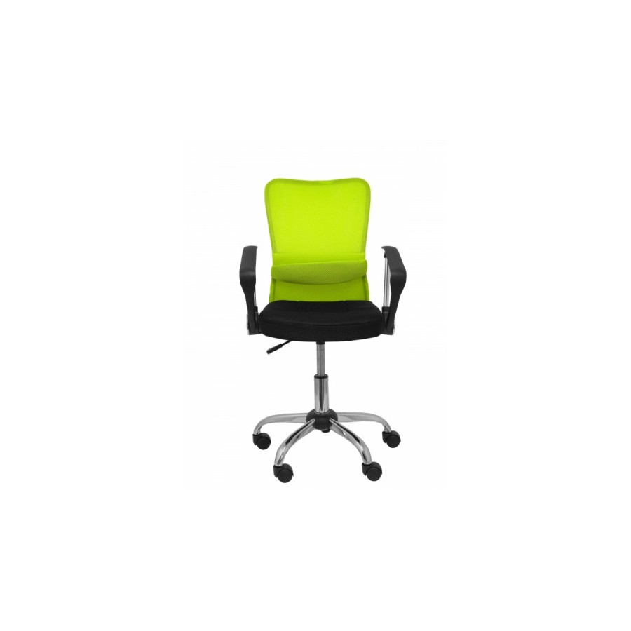 8061-SILLA INFANTIL CARDENETE RESPALDO MALLA VERDE ASIENTO NEGRO PIQUERAS Y CRESPO 238GVNE