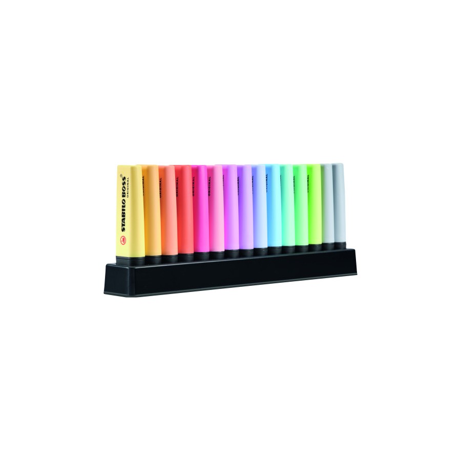 8099-ESTUCHE DESKJET 15 BOSS COLORES PASTEL SURTIDOS STABILO 7015-02-5