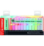 8100-ESTUCHE DESKJET 15 BOSS COLORES PASTEL SURTIDOS STABILO 7015-02-5