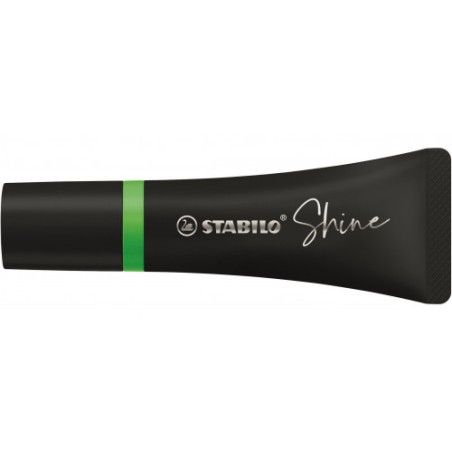 8107-MARCADOR FLUORESCENTE SHINE VERDE STABILO 76/33