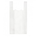 8173-PAQUETE 50 BOLSAS CAMISETA 42X28X53CM PLASTICO RECICLADO 200 MICRAS