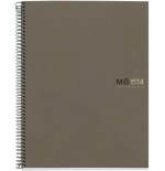 8199-CUADERNO 100% RECICLADO NB-4 A5 120HOJAS ECOGRIS MIQUELRIUS 6084