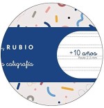8209-CUADERNO GRAPADO A4 50HOJAS PAUTA 2,5MM MR CON EJERCICIOS RUBIO MIQUELRIUS 8146