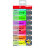 823-ESTUCHE 8 MARCADORES FLUORESCENTES BOSS TRAZO 2/5MM. SURTIDOS STABILO 70/8