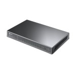 8233-TP-LINK TL-SG2210P switch Gestionado L2/L4 Gigabit Ethernet (10/100/1000) Energia sobre Ethernet (PoE) Negro