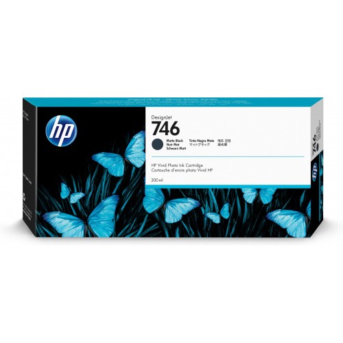 8254-HP 746 TINTA NEGRO MATE DESINGJET Z9 (P2V83A)
