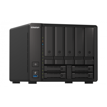 8261-QNAP TS-H973AX-32G servidor de almacenamiento NAS Tower Ethernet Negro V1500B