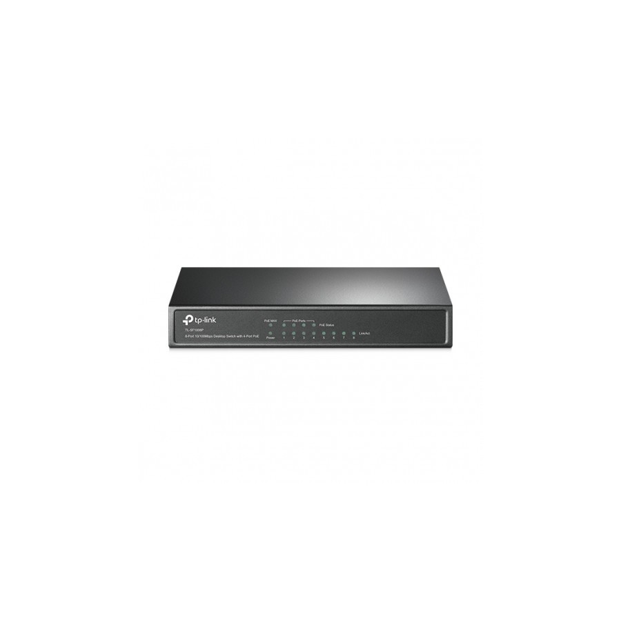83-TP-LINK TL-SF1008P No administrado Fast Ethernet (10/100) Energia sobre Ethernet (PoE) Negro