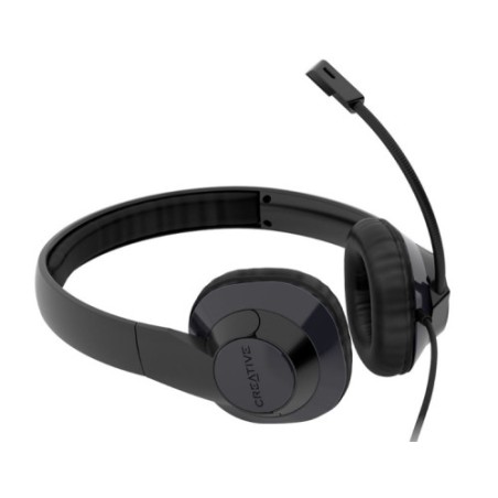 8310-Creative Labs HS-720 V2 Auriculares Alambrico Diadema Oficina/Centro de llamadas Negro