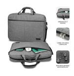 8318-SUBBLIM Maletin Ordenador Elite Laptop Bag 13,3-14" Grey