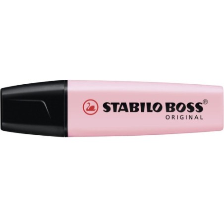 832-MARCADOR.FLUORESCENTE BOSS TRAZO 2/5MM. ROSA PASTEL STABILO 70/129
