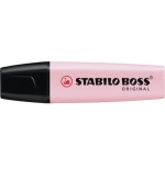 832-MARCADOR.FLUORESCENTE BOSS TRAZO 2/5MM. ROSA PASTEL STABILO 70/129
