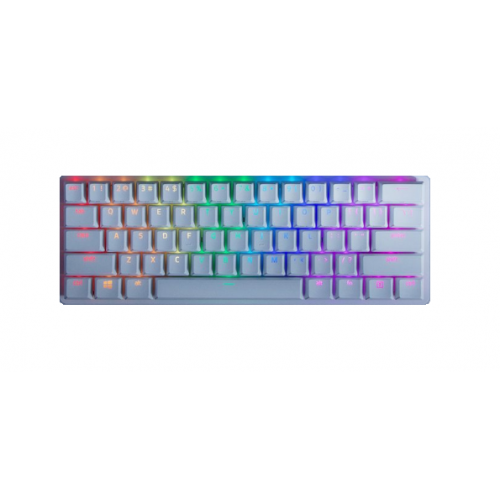 8393-Razer Huntsman Mini teclado USB QWERTY Internacional de EE.UU. Blanco