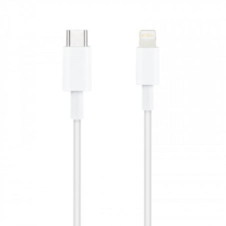 8525-TooQ 10.10.0601 cable de conector Lightning 1 m Blanco