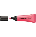 853-MARCADOR FLUORESCENTE NEON TRAZO 2/5MM. ROSA STABILO 72/56