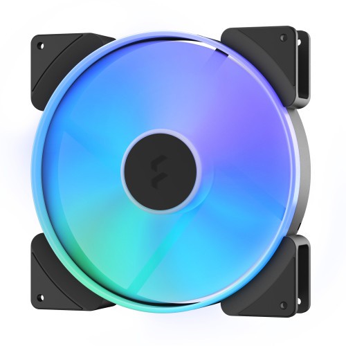 8554-Fractal Design Prisma AL-18 PWM Carcasa del ordenador Ventilador 18 cm Negro, Blanco 2 pieza(s)