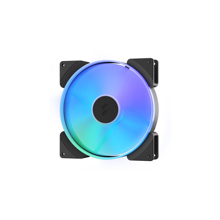 8554-Fractal Design Prisma AL-18 PWM Carcasa del ordenador Ventilador 18 cm Negro, Blanco 2 pieza(s)