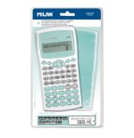8566-Milan Blister calculadora cientifica M240 turquesa, Edicion +