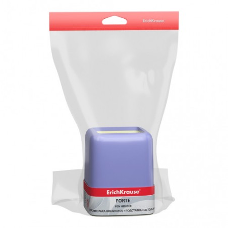 8600-ErichKrause Forte porta lapices Violeta, Amarillo