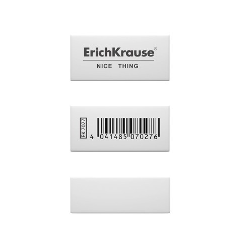 8609-ErichKrause Nice Thing goma Caucho termoplastico (TPR) Blanco 1 pieza(s)
