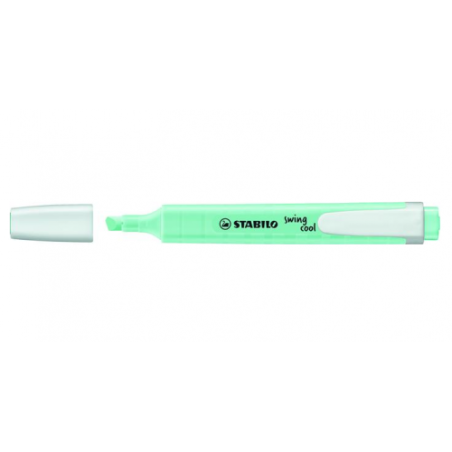 862-MARCADOR FLUORESCENTE SWING COOL PASTEL TRAZO 1/4MM. TURQUESA STABILO 275/113-8